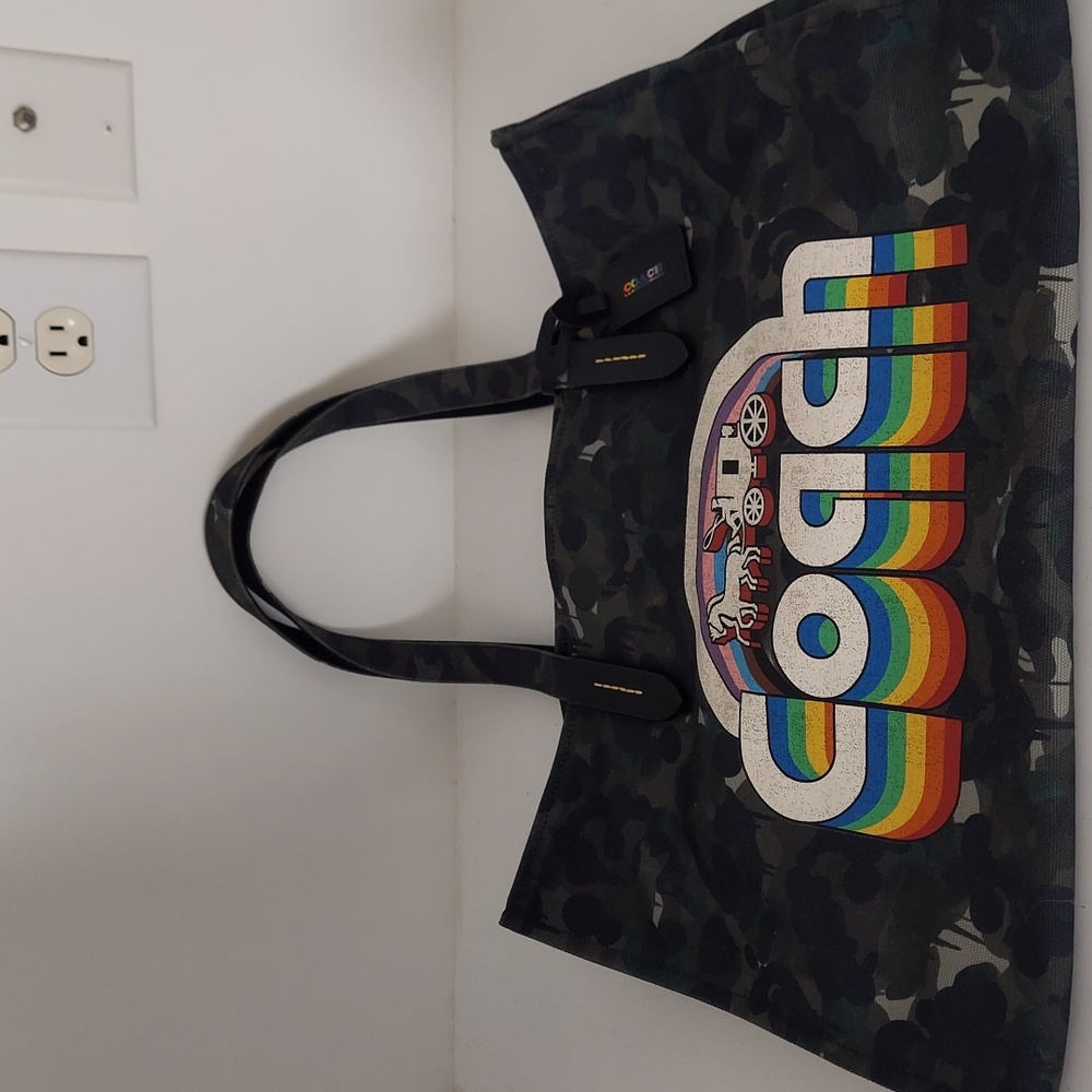 Coach Recycled Canvas Tote